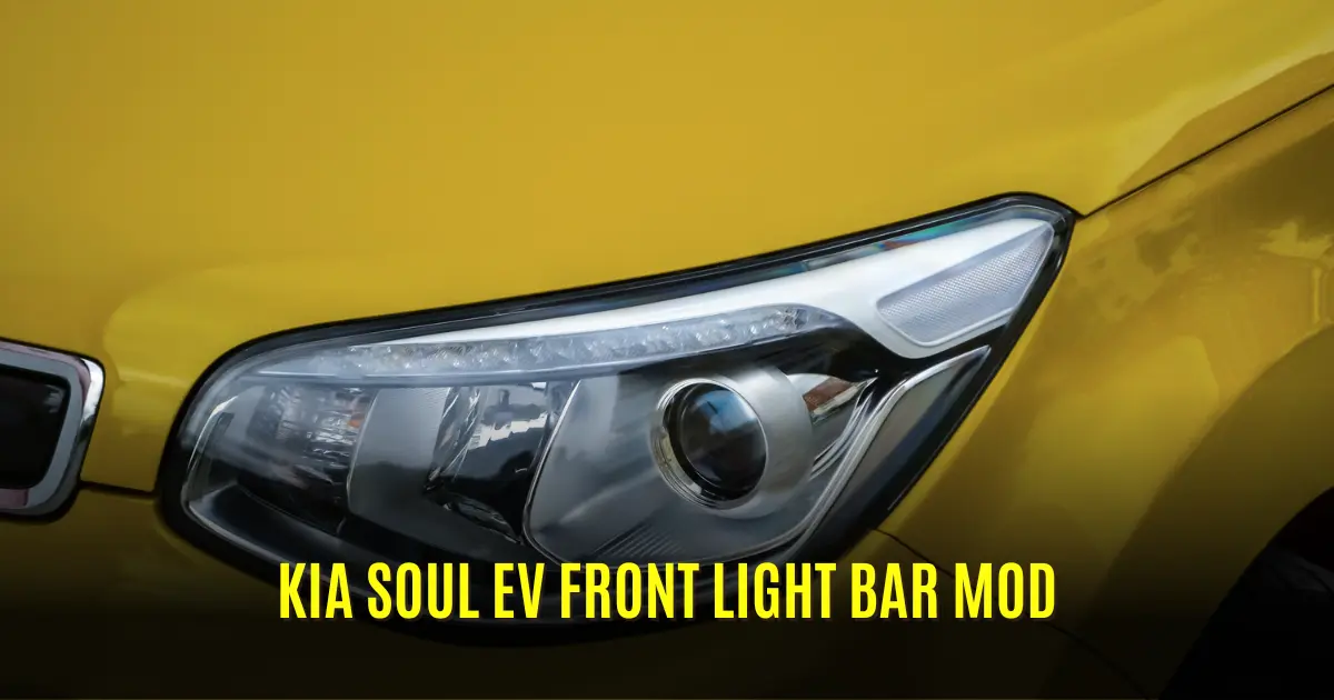 Kia Soul Ev Front Light Bar Mod